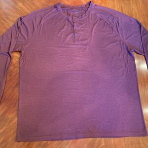 01.ALGO 3XL Burgundy button up neck pullover